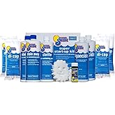 In The Swim Pool Opening Chemical Start Up Kit for up to 35,000 Gallons | Super Spring Kit for In-Ground Swimming Pools - DiZap Shock, Algaecide, Clarifier, and Stain Away