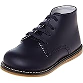 Josmo Logan Boys Lace-Up Formal Shoes Classic Booties For Baby Boy Sizes 2-4 Infant 5-7.5 Toddler