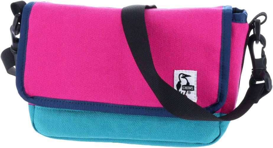 Amazon Co Jp チャムス Chums カメラバッグ ショルダーバッグ Camera カメラ Small Camera Shoulder Sweat Nylon スモールカメラショルダー 3 ローズxターコイズダイブ シューズ バッグ