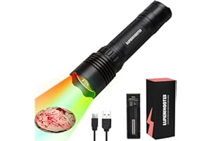 LUMENSHOOTER B2 Blood Tracking Light for Deer, Blood Tracker Flashlight for Hunting, Deer Hunting Accessories for Men
