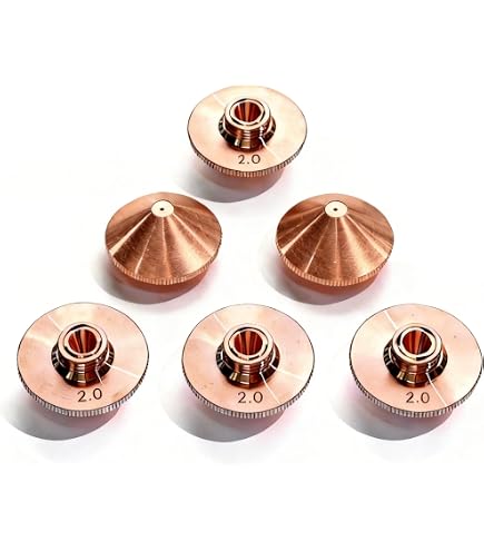 DMK 28mm Hexagonal Laser Cutting Nozzle – High-Power Single Layer D28H15M11, Purple Copper, Anti-Oxidation, For Precitec/WSX/HANS/BODOR/BOCI Fiber Lasers (1.2-2.0mm Orifice)