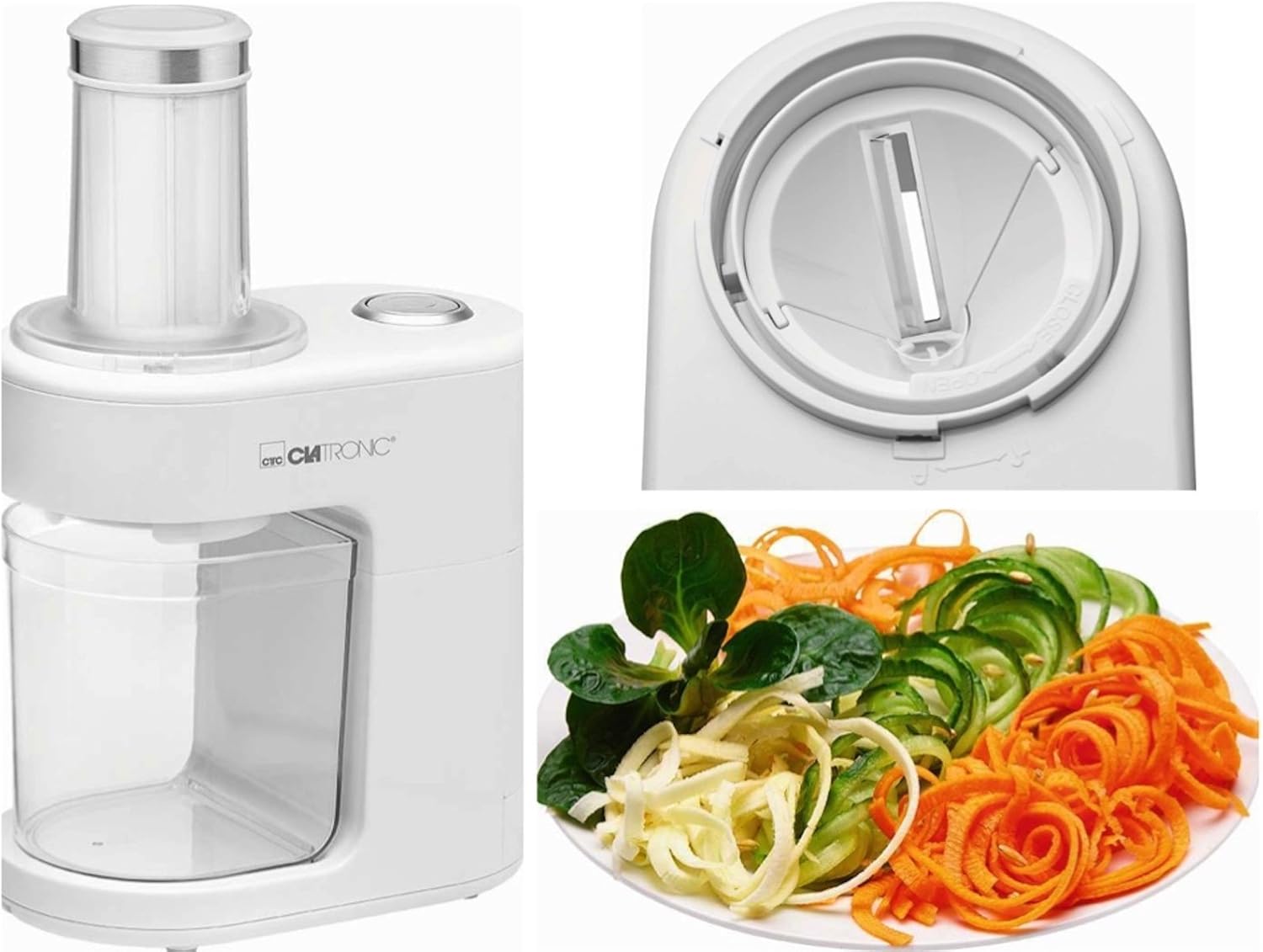 Amazon.de Elektrischer Multi Zerkleinerer Edelstahl Messer Mixer Zerhacker Spiralschneider