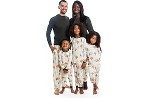 Burt's Bees Baby Baby-Girls Family Christmas Pajamas Matching Sets- Organic Cotton Pjs for Kids, Toddlers, AdultsPajama Set