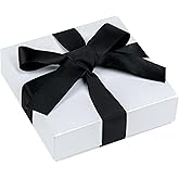 Restaurantware-Gift Tek 10 Yards x 1 Inch Satin Ribbon, 10 Single Faced Fabric Ribbon - Wide, Vibrant, Black Polyester Ribbons, Solid Colored, for Gift Wrapping, Crafts, Weddings, Parties