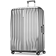Samsonite UpLIFT 31" Lightweight Hardside X-Large Checked Luggage with Spinner Wheels - Expandable Luggage - Airline-Approved, Polycarbonate Hard Suitcase for Ultra Lightweight Travel - Silver Shimmer