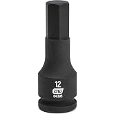 GEARWRENCH 3/8" Drive Hex Bit Impact Metric Socket 12mm - 84395