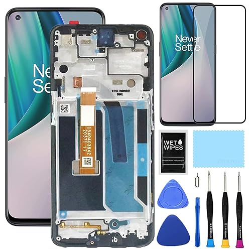 for OnePlus Nord N10 5G Screen Replacement with Frame for One Plus