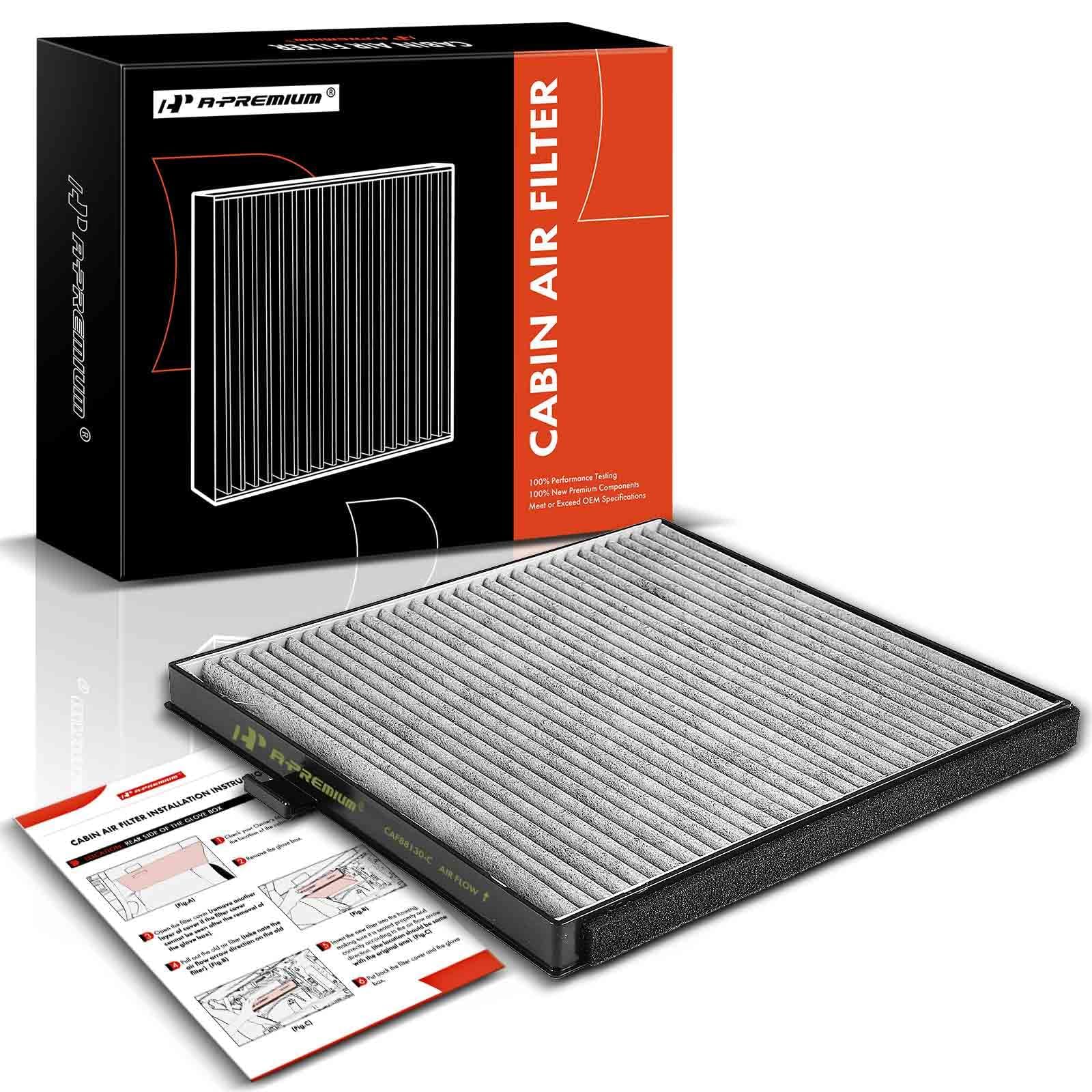 Photo 1 of A-Premium Behind Glove Box Cabin Air Filter w/Activated Carbon Compatible with Honda Pilot 2003-2008, Odyssey 1999-2004 & MDX 2001-2006, 3.5L, Replace# WCAF1770, DW45459