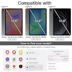 JETech Case for Samsung Galaxy Tab S10 Lite / S10