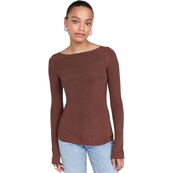 Merlette Women's Kantor Jersey Top, Black, XS at Amazon Women's