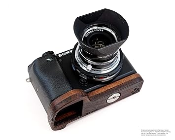 JB Camera Designs USA - Empuñadura de Madera de Nogal para cámara ...