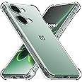 USTIYA Case for OnePlus Nord 3 5G Clear TPU Four Corners Protective Cover Transparent Soft