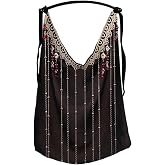 YHTNZN Belly Dance Face Veil Ornament Face Curtain Costume Chiffon Covering Belly Dance Accessory