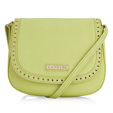 Caprese Abbey Womens Sling Bag (Lime)