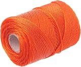 Faithfull FAI3100 Orange Poly Brick Line 100M 27kg Breaking Strength Building view 2