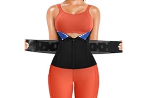 Ursexyly Waist Trainer for Women Belly Fat Weight Loss Workout Band Tummy Control Wraps Sweat Belt Sauna Corset Sports Girdle