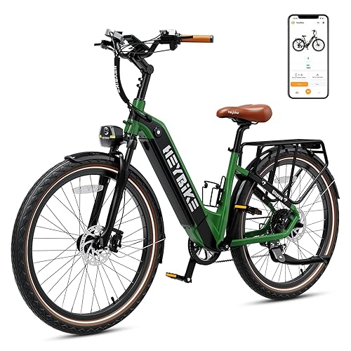Heybike Cityrun Electric Bike, 1000W Motor Peak City Cruiser Ebike