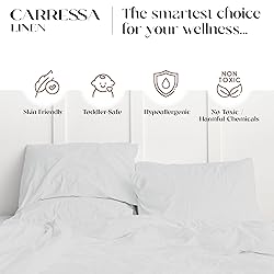 Carressa Linen 100% Organic Cotton Full Size Sheet