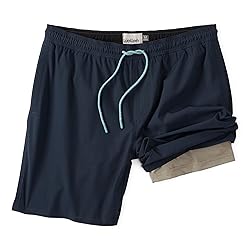 Huckberry Wellen Performance Lined Swim Trunks