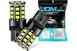 JDM ASTAR Super Bright AX-2835 Chipsets 7440 7441 7443 7444 992 LED Bulbs,Xenon White (Only used for backup reverse lights)