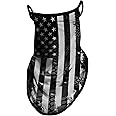 Obacle Bandana Face Mask with Ear Loops Neck Gaiter Face Mask Scarf Face Cover for Men Women
