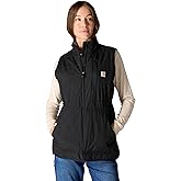 Carhartt womens Rain Defender Relaxed Fit Lightweight Insulated Mock-neck Vest