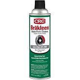 CRC Brakleen Brake Parts Cleaner Spray - Non-Chlorinated, Low VOC - 14 oz | Fast-Drying Brake Cleaner, Degreasing &amp; Removal of Oil &amp; Grime from Automotive Brake Parts, Residue Free.