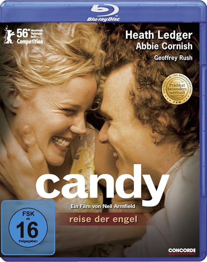 Candy (BluRay) [Import] Amazon.fr Heath Ledger, Abbie Cornish DVD