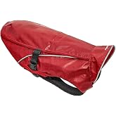 Kurgo Heavy Duty Rain Coat for Dogs - Waterproof Dog Rain Jacket - Adjustable Fit Raincoat - Quick Release Buckles - Reflective Dog Raincoat - Jacket with Back Leash Slot - Small