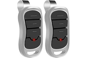 LONGCTRL 2 Replacement for Genie & Overhead Door Garage Door Opener Remote G3T-R G3T-BX G3T-A,𝐎𝐧𝐥𝐲 Compatible with 𝑨𝒍𝒍 Intellicode Genie Overhead Garage Openers from 1995