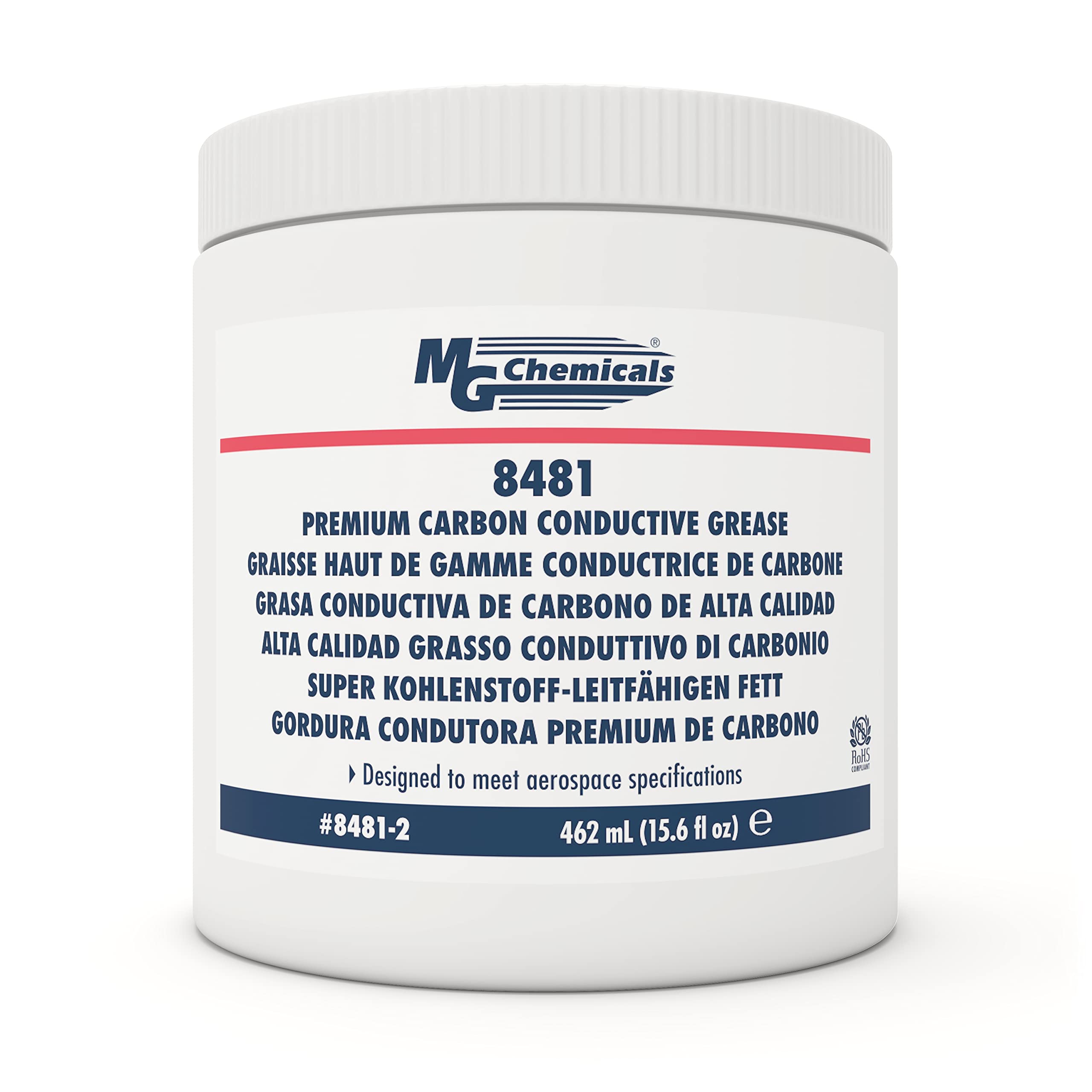 MG Chemicals Premium Carbon Conductive Grease, 453mL Tub