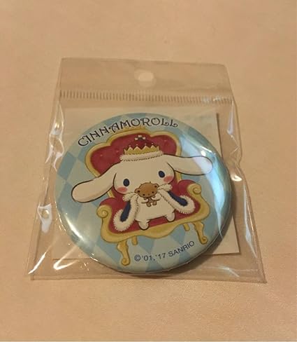 Amazon シナモロール展 シナモン 缶バッジ キング 限定 サンリオ バッジ ホビー