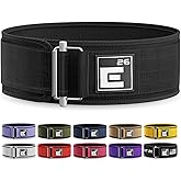 Element 26 Self-Locking Weight Lifting Belt | 4&rdquo; Back Support for Gym, Powerlifting, Body Building, Cross Training, Men, Women, Deadlift, Squat, Quick Locking, Competition