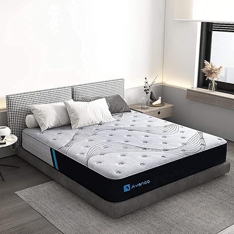 Amazon Co Jp Avenco マットレス ダブル 高反発マットレス 極厚21cm ポケットコイル ダブル マットレス 体圧分散 並行配列 快適睡眠 ベッドダブル 通気性抜群 圧縮梱包 底付き感無し ベッドマット 140 195 21cm ホーム キッチン