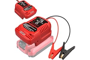 URUN Car Jump Starters Adapter Compatible with Craftsman 20 Volt MAX Batteries with 11AWG Jump kit Cable for use with Trucks, SUVs, Full-Size Cars, mid-Size Cars and Small Compact Cars Vehicles