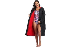 Adoretex Unisex Swim Parka Waterproof Swim Parka Warm Jacket for Adults & Youth