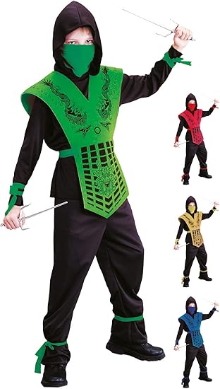 green ninjago costume