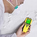 AZUNO Moisture Meter 8-Mode Pin Type Backlit LCD Audible Alert Wood Building view 8