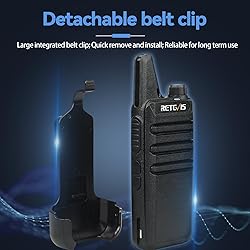 Retevis RT22 Walkie Talkies, Mini 2 Way Radio