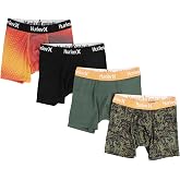 Hurley Boys' Multi-pack Performance Boxer Briefs
