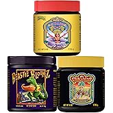 Foxfarm Soluble Nutrient Trio: Open Sesame, Cha Ching & Beastie Bloomz (Pack of 3-6 oz Jars)