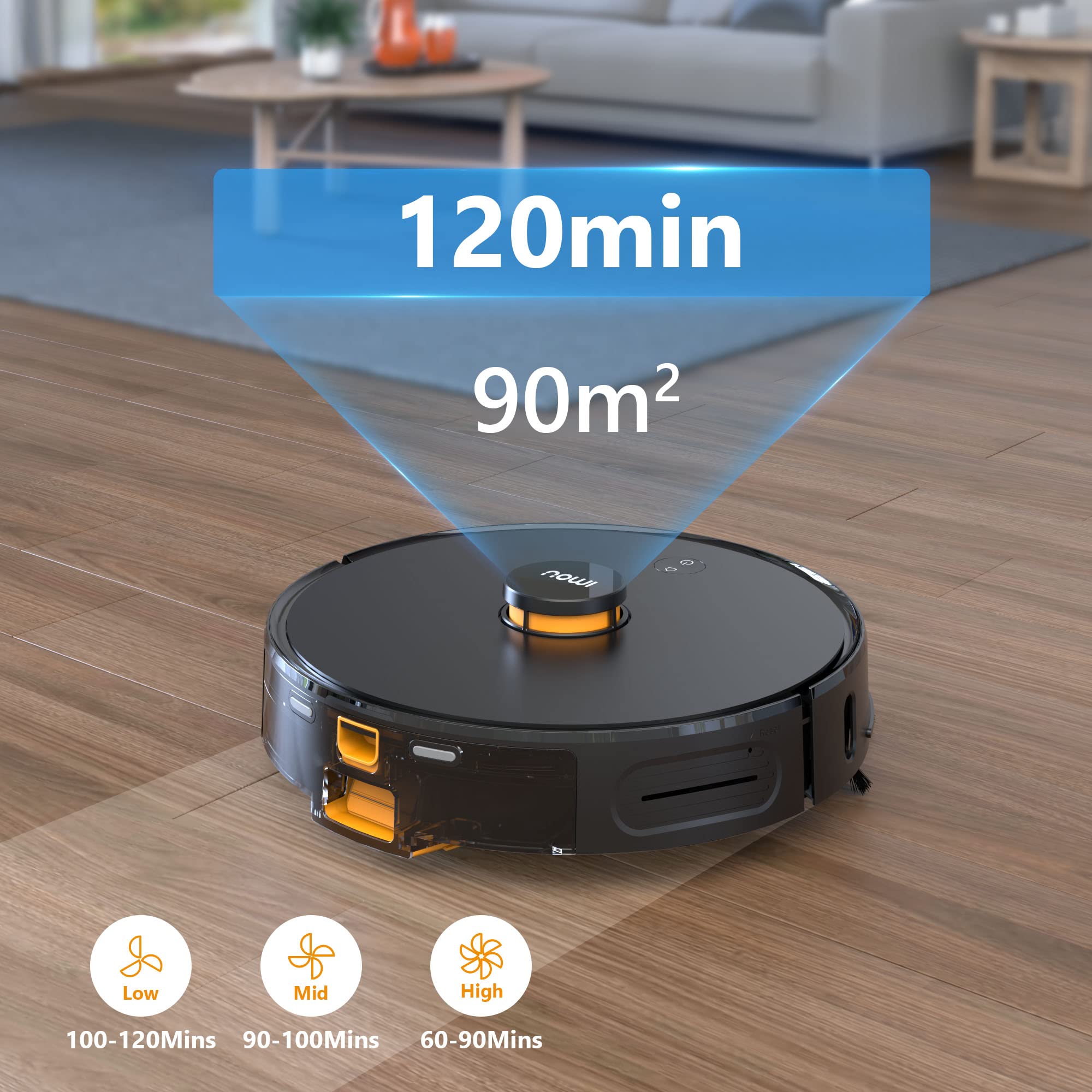 ACCESSOIRES DE BALAYAGE efficaces pour imou l11 robot efficacité du vide à son EUR 20,11