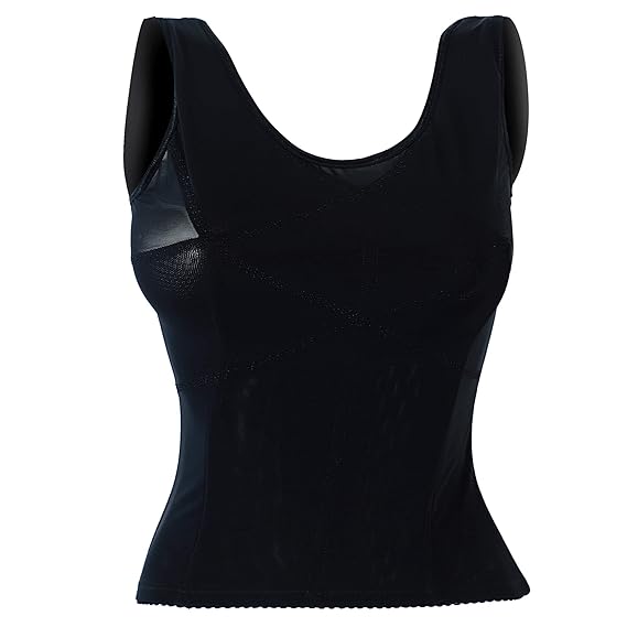 Slim Lift Black Upper Body Shape Wear for Women