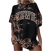 MNLYBABY YHWH Oversized Shirt Women Christian Tshirts Jesus Faith Inspirational Casual Tee Tops