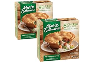 KRIDDO Marie Calendar's Chicken Pot Pie| Made with tender white meat chicken | Frozen Meal for the Family | All Natural, Great Source of Protein | By Gourmet Kitchn