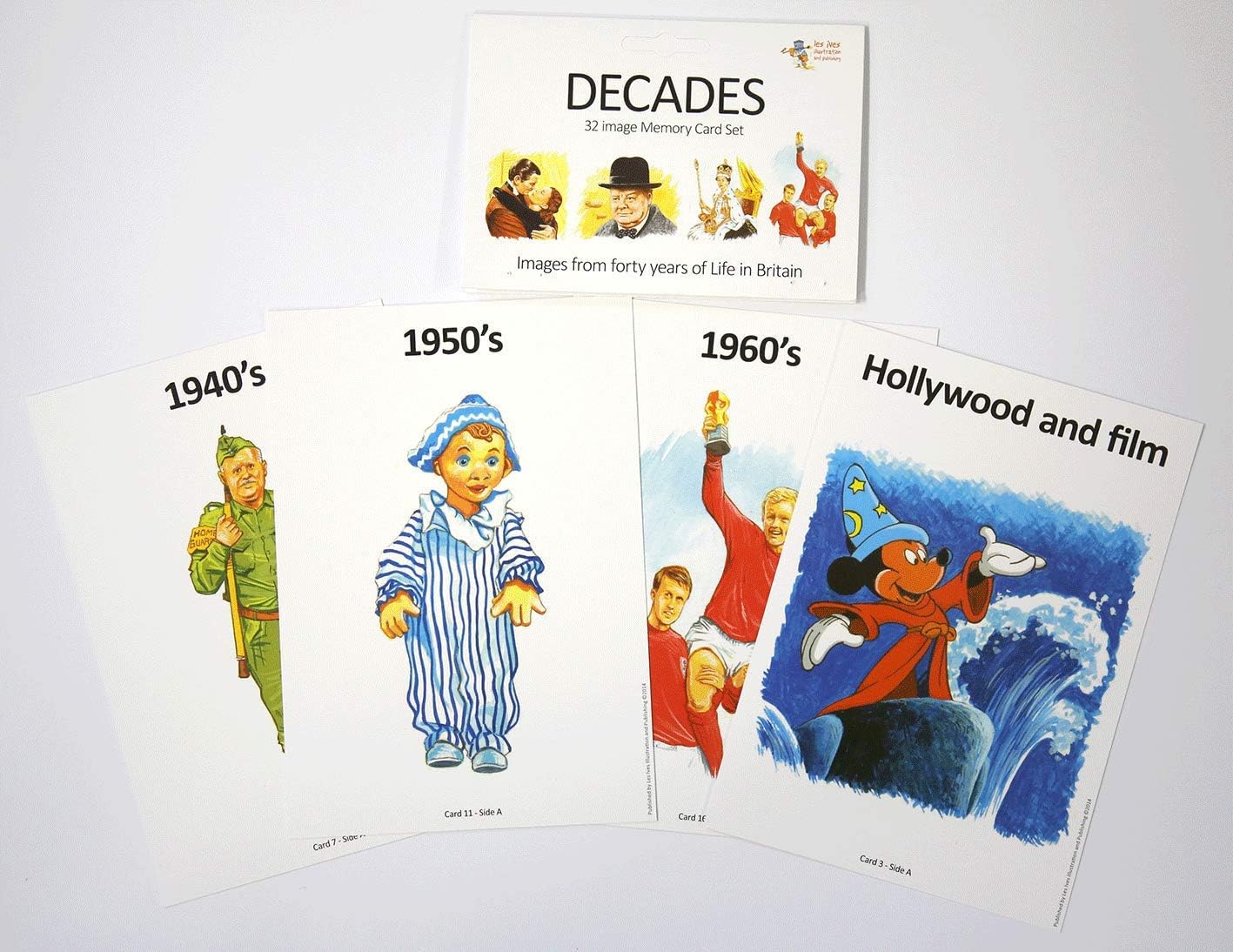 Dementia care Decades memory card pack Amazon.co.uk Office Products
