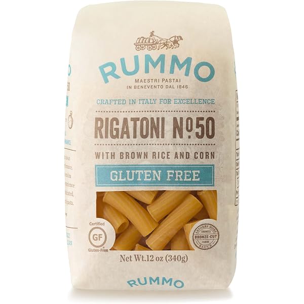 Rummo Mezze Penne Rigate Glutenfrei – 400 G, Nudeln Aus Integale & Mais, Kochzeit 12 Min