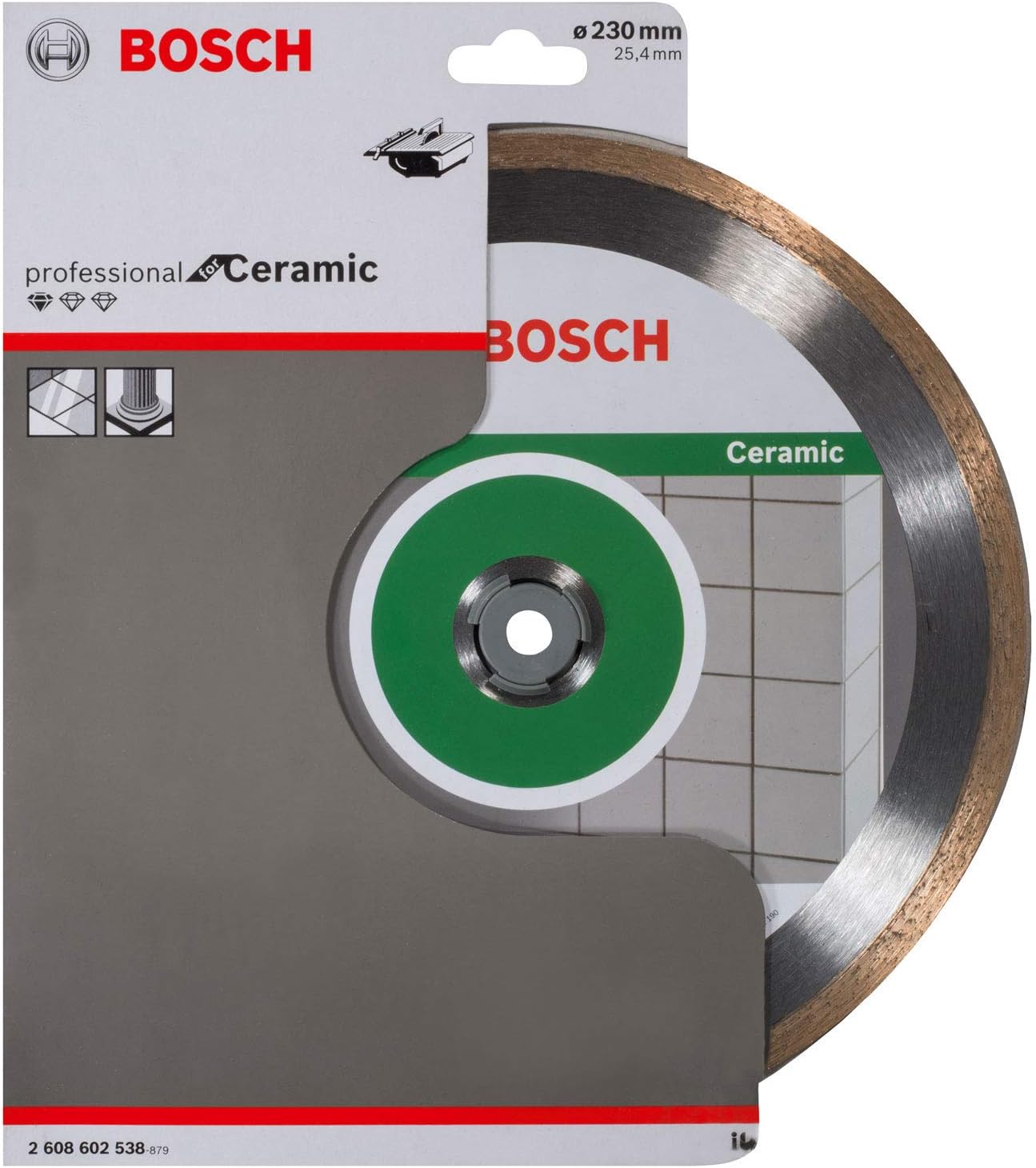 Bosch Accessories Professional 1x Diamond Cutting Disc Standard for Ceramic (for Stone Tile, Ceramic - Image 5
