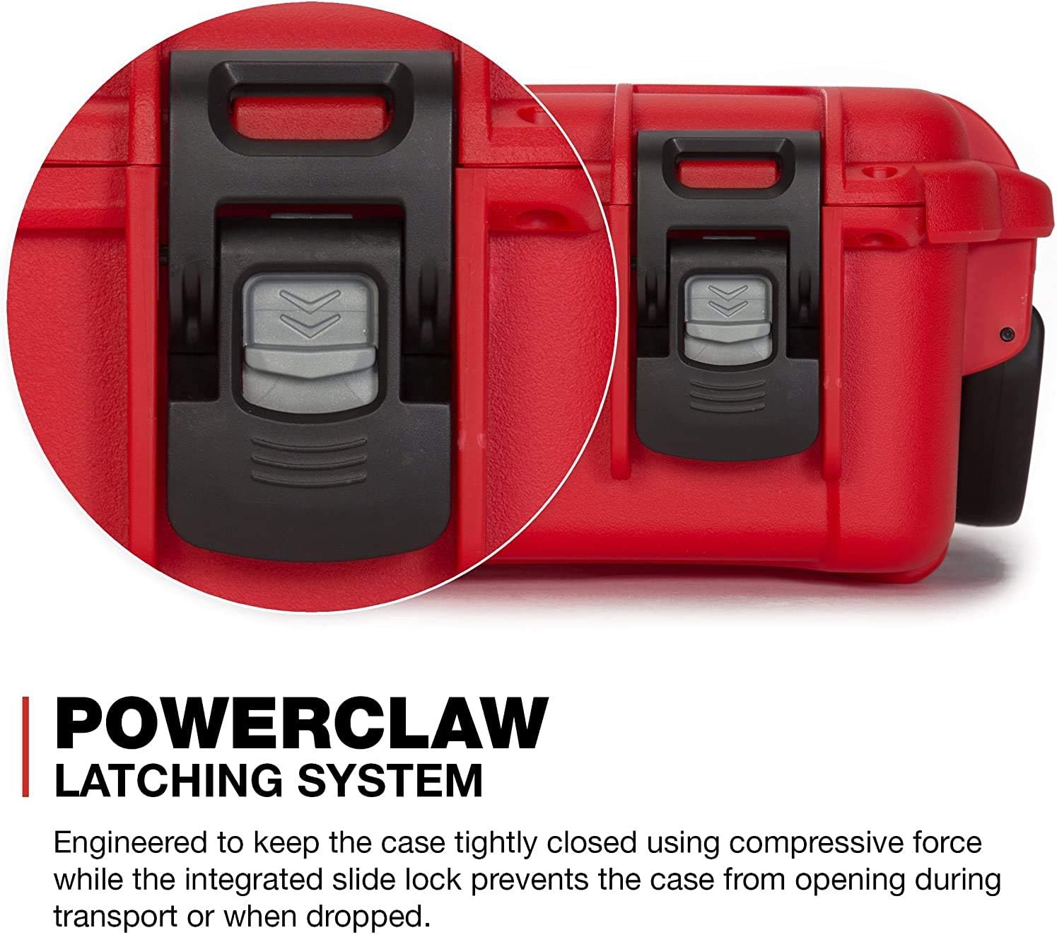 Nanuk 904 Waterproof First Aid Prepper Survival Gear Dust and Impact Resistant Case - Empty - Red : Camera & Photo