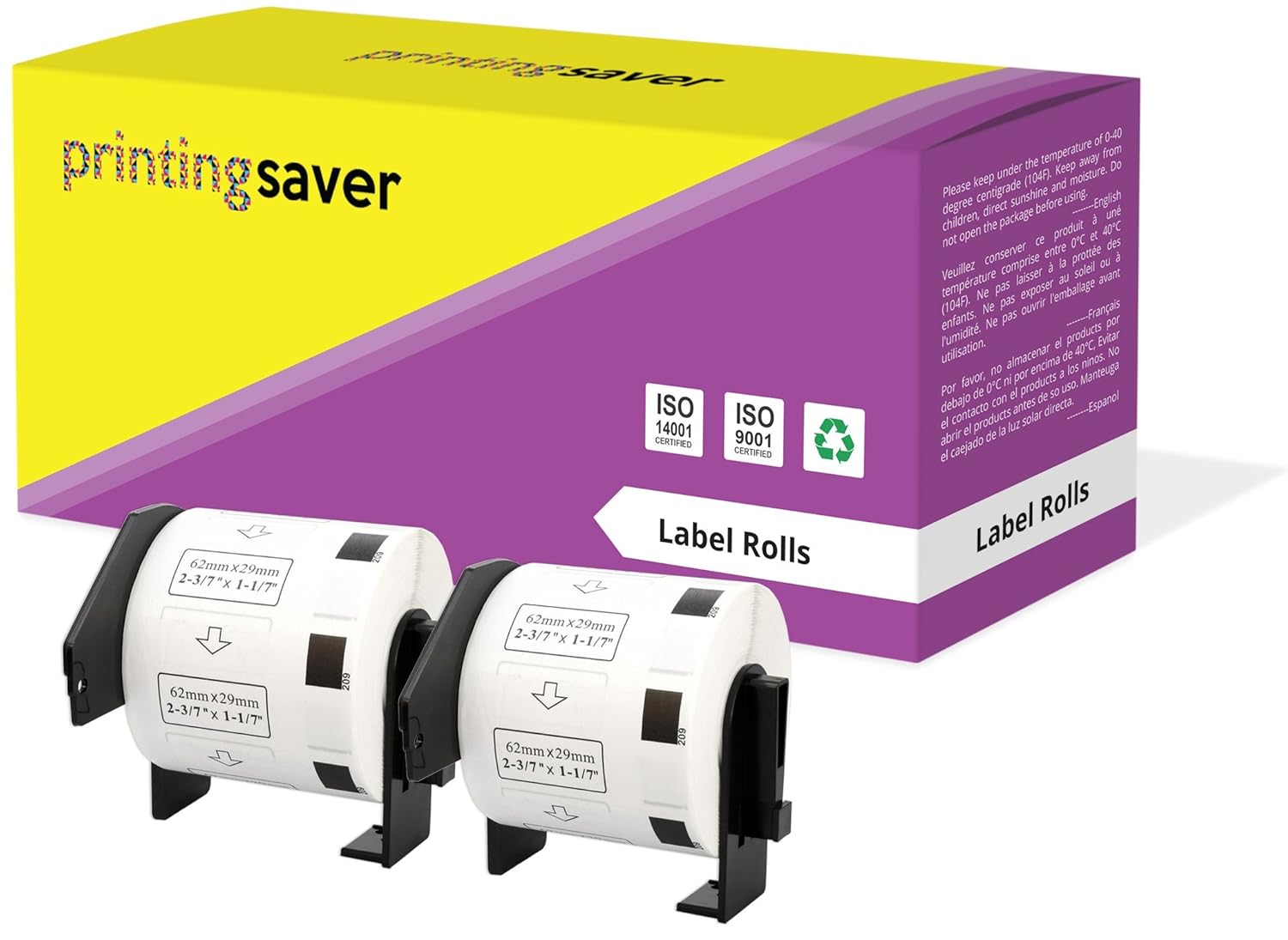 compatibles para Brother PTouch QL1110NWB QL1100 QL500 QL570 QL